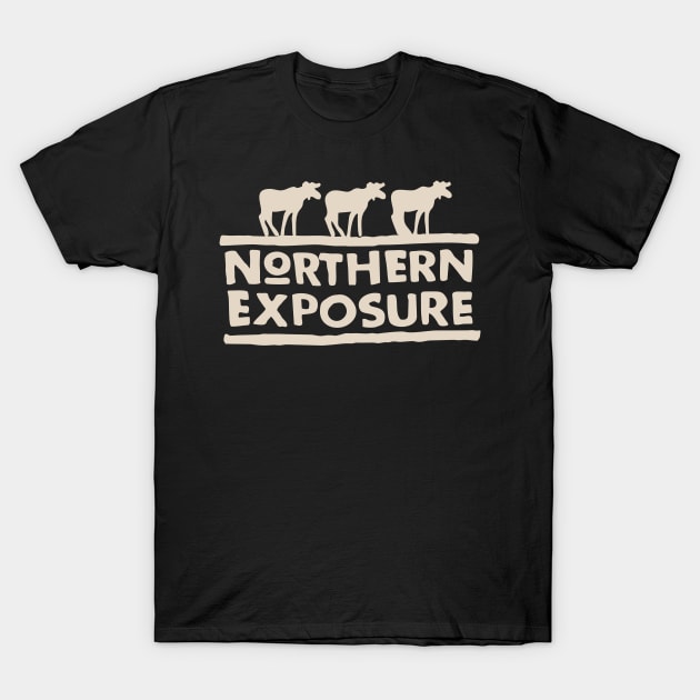 Northern Exposure - Distressed Texture T-Shirt by luisharun